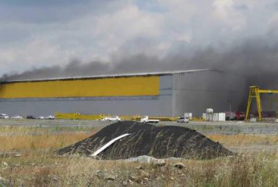 Tuzla tersaneler bölgesinde yangın