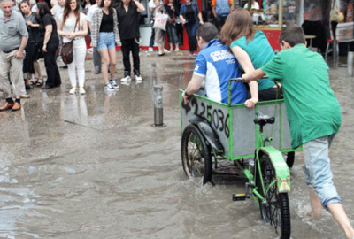 Yağmuru ticarete dönüştürdü