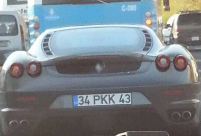 Sosyal medyayı sallayan plakaya Emniyet’ten açıklama geldi