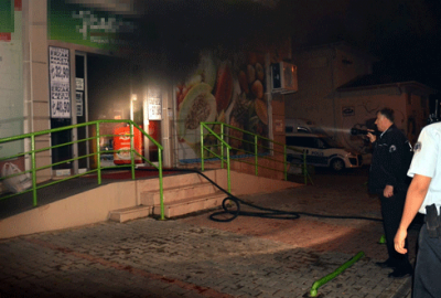 Önce patlama sesi duyuldu sonra yangın çıktı