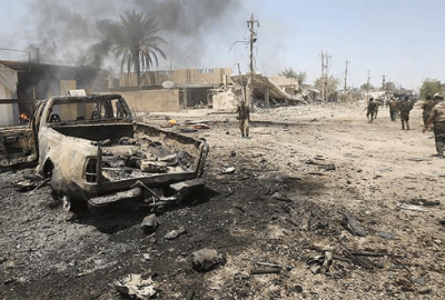 Felluce’de IŞİD’e darbe