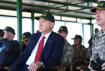 Erdoğan ve Yıldırım Efes-2016 Tatbikatı’nda