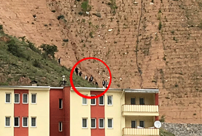 Üniversitede ilginç olay! Kız öğrenci avluya çıktı ve…