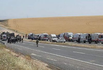 Askeri aracın geçişi sırasında patlama: 8 yaralı