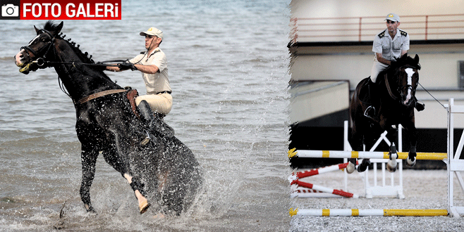 Türk Silahlı Kuvvetlerinin atları Bursa’da böyle eğitiliyor Türk Silahlı Kuvvetlerinin atları Bursa’da böyle eğitiliyor