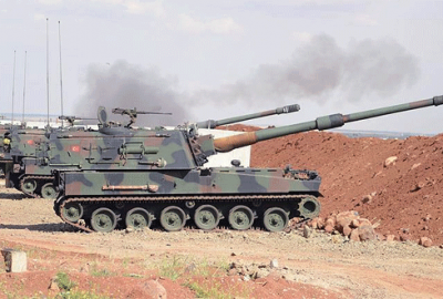 Türkiye’ye saldırı hazırlığında olan IŞİD’e ateş