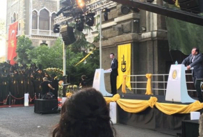 Tarihi lisede büyük protesto