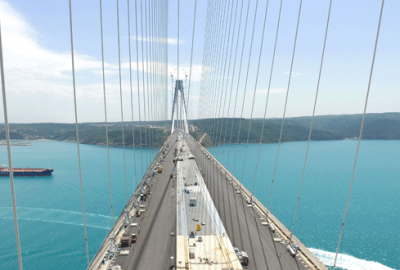 3. köprünün asfalt çalışmaları bitti