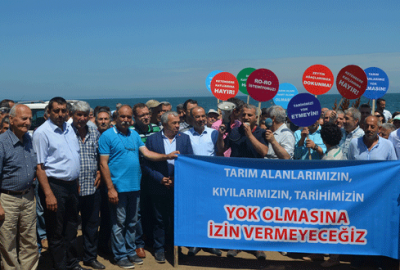 Ketendere’de liman tepkisi