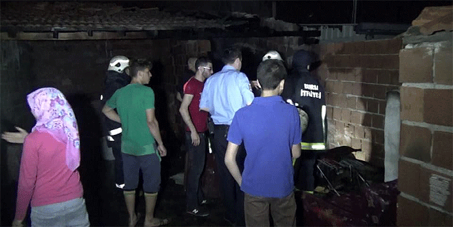 Bursa’da korkutan yangın