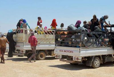 Felluce’de 3 bin 708 aile göç etti