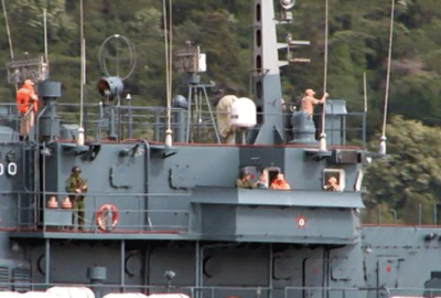 Rus savaş gemisi Boğaz’dan geçti