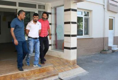 Hırsızlık zanlısı röntgeni çekilince yakalandı