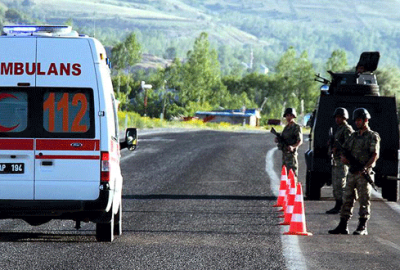 Polis aracına bombalı tuzak: 6 yaralı!
