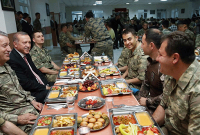 Cumhurbaşkanı Erdoğan ve Akar’dan sürpriz ziyaret