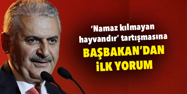 Binali Yıldırım: Halt etmiş…