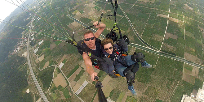 Bursa’da yamaç paraşütüne ilgi artıyor