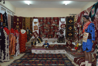 BUSMEK ipeği Keles şenliğinde