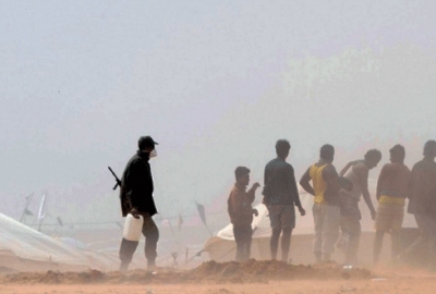 Korkunç manzara! Çölde bırakıp gittiler