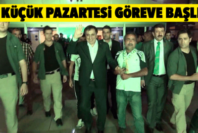 Urfa’dan konfetiyle uğurlandı