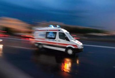 Namaz kılarken kendini vurdu!