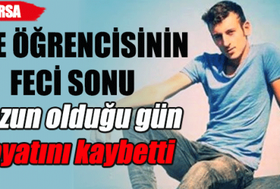 Mezun olduğu gün hayatını kaybetti!