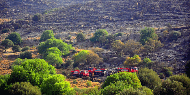 Bodrum’daki yangın kontrol altına alındı