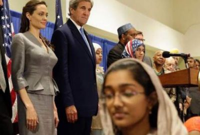 John Kerry ve Angelina Jolie iftar programına katıldı