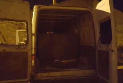 Diyarbakır’da bomba yüklü minibüs bulundu