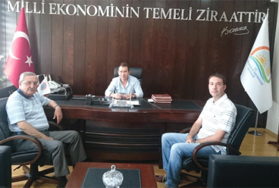 Karaca’dan il tarım müdürüne ziyaret