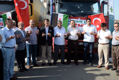 Osmangazi’den Suriye’ye yardım
