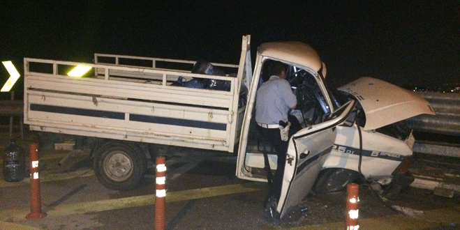 Bursa’da feci trafik kazası: 1 ölü, 2 yaralı