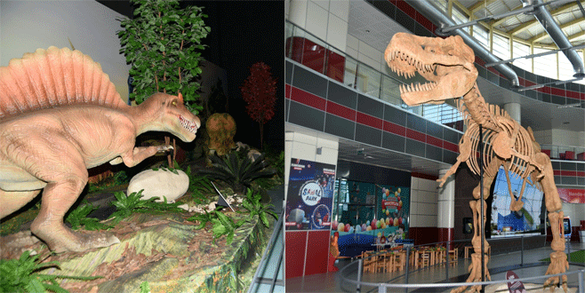 Bursa’yı dinozorlar bastı Bursa’yı dinozorlar bastı