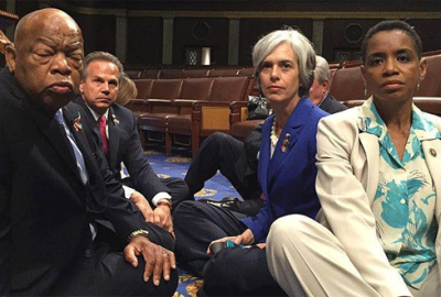 ABD Kongresi’nde oturma eylemi