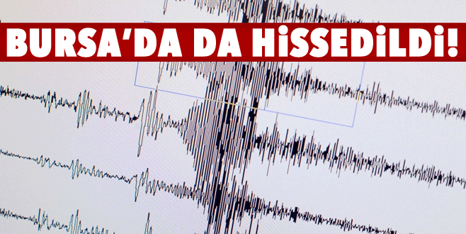 Marmara Denizi’nde deprem!