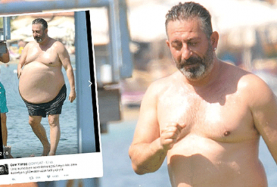 Kendisiyle dalga geçti