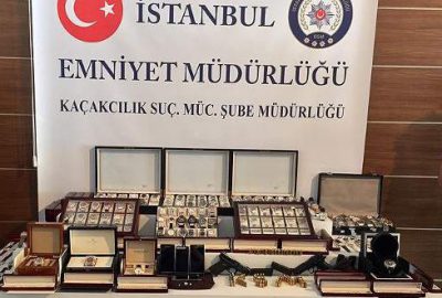 21 milyon 500 bin liralık lüks saat operasyonu