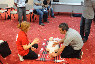 Merinos AKKM personeline ilkyardım eğitimi