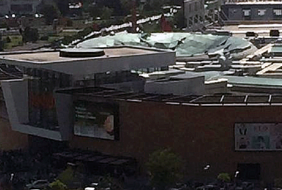 Ankara’da AVM’nin çatısı çöktü