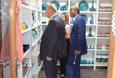 Çiniciler çarşısı bayrama hazır