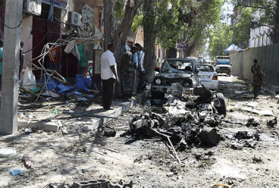 Mogadişu’da otele bombalı saldırı: 14 ölü