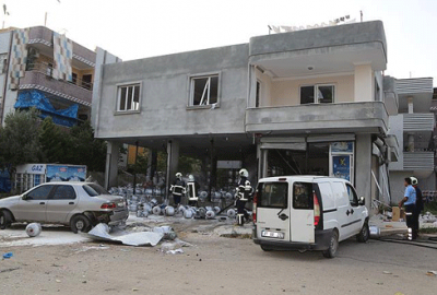 LPG tüpü bayisinde patlama!