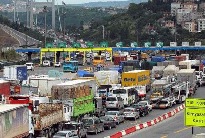 Köprü ve otoyol gelirleri 5 ayda 512 milyon lirayı aştı