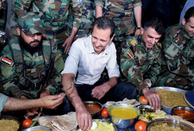 Esad’ın ‘en lezzetli’ yemeği