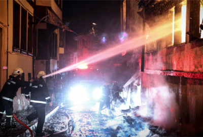 Bursa’da korkutan yangın