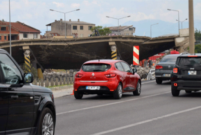 Mudanya Sapağı Köprülü Kavşağı yıkıldı