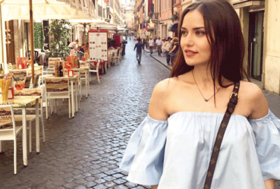 Fahriye’nin tatil keyfi