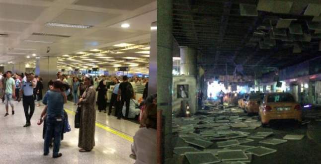 Atatürk Havalimanı’nda saldırı! 36 can kaybı, 147 yaralı