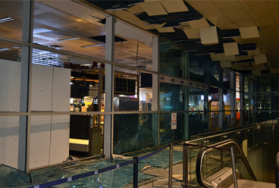 Patlamanın şiddeti gün ağarınca ortaya çıktı