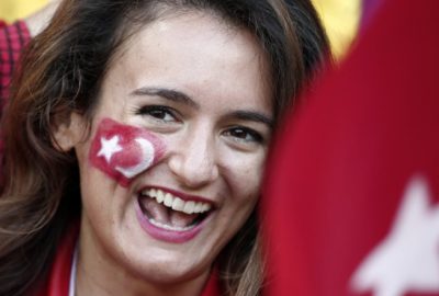 İspanya Türkiye maçından kareler